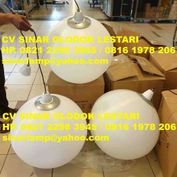 Lampu Gantung Bola Minimalis Diameter 60cm Polytelin